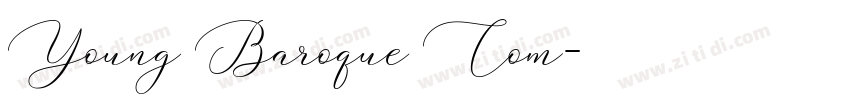 Young Baroque Com字体转换